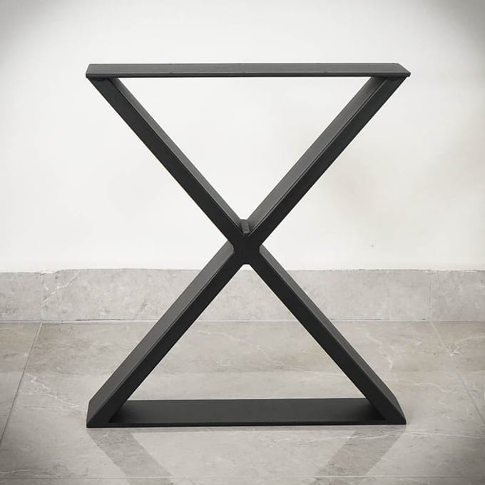 SEART GROUP X-Serie - Zwarte Meubelbeen - 40x45 cm - Industriële Stijl