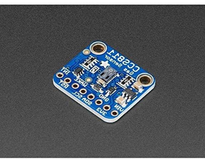 Luchtkwaliteit Sensor - CO2 Meter - Binnenklimaat Meten - VOC Detectie - Breakout Board - Groen