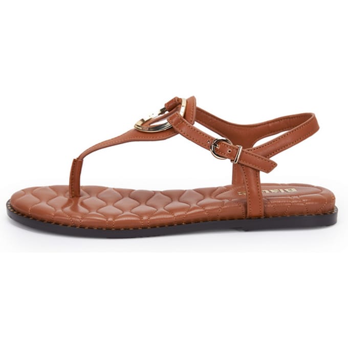 Sandale vrouw cognac