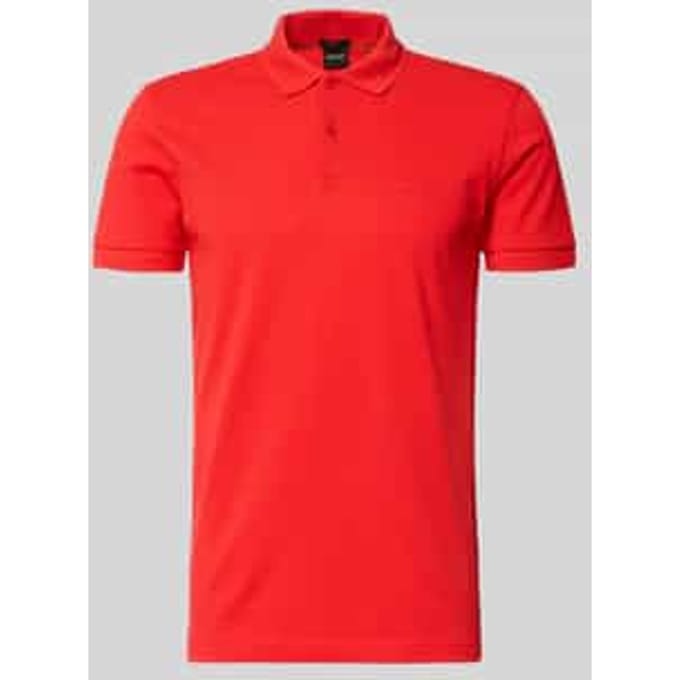 regular fit poloshirt van puur katoen model 'PIO 1'