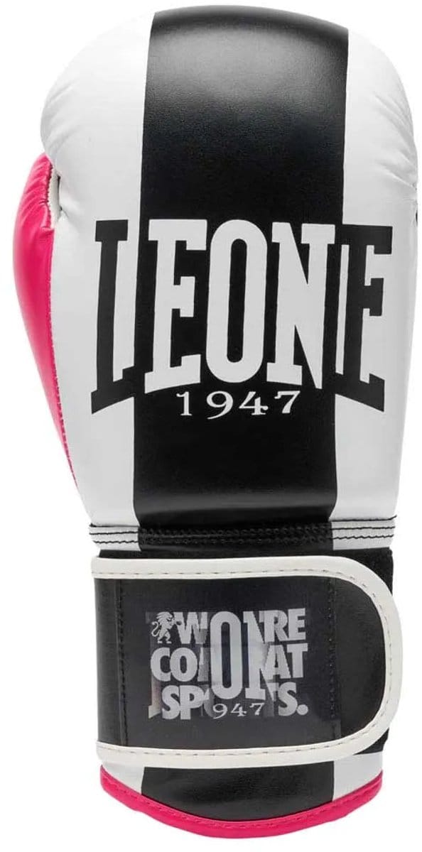Leone1947 Color Block Bokshandschoenen Zwart 14 oz