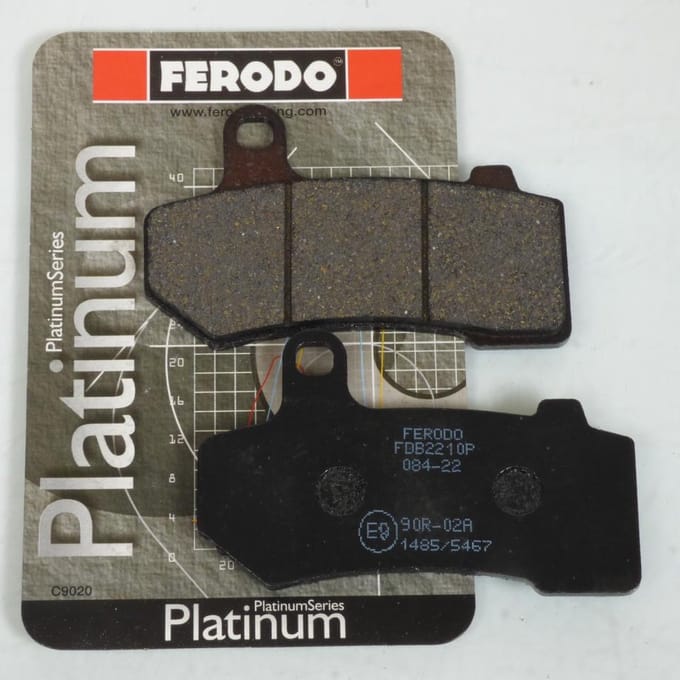 Ferodo remblok voor Harley Davidson 1745 Flhtk 2017 FRONT / REAR Gloednieuw