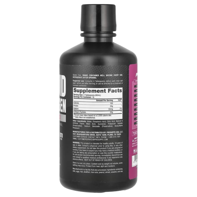 ProSupps, Vloeibaar Collageen, Amino 23, Bessen, 32 fl oz (960 ml)