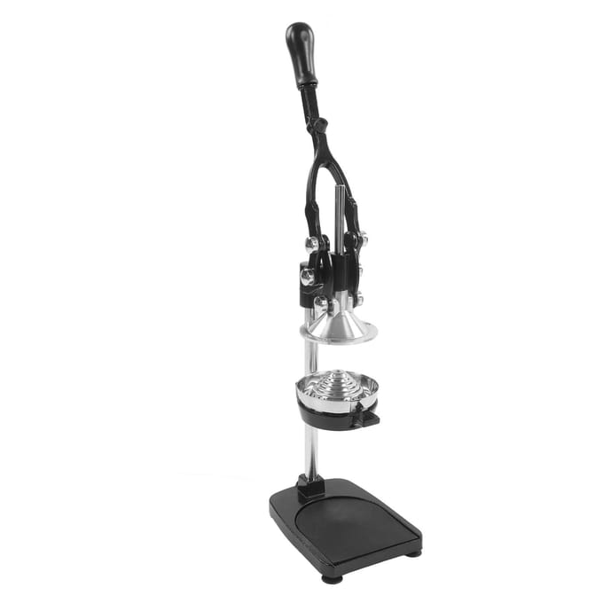 Handmatige Perscitruspers Mechanisch Persen Stille Werking Rubberen Handvat Handgeperste Juicer met Pad gray