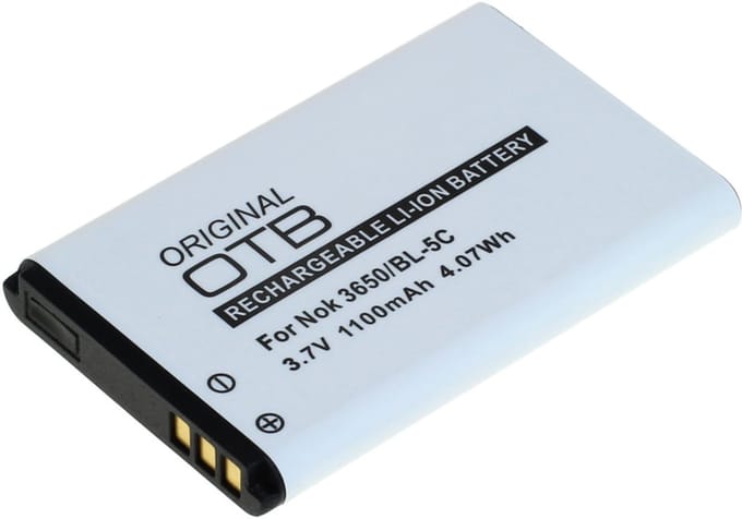 OTB Akku kompatibel zu Nokia BL-5C / BL-5CA Li-Ion
