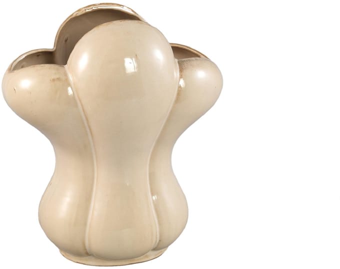 PTMD - Vaas Mellie - Beige - 29x22x33.5cm