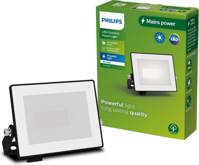 Philips LED Lois 929004641401 LED-buitenschijnwerper 10 W Lichtkleur (naam): Warmwit