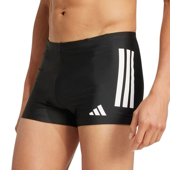 adidas Performance 3-Stripes Zwemboxer 2-inch - Heren - Zwart