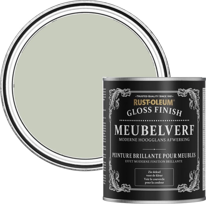 Rust-Oleum Groen Meubelverf Hoogglans - Aloe 750ml
