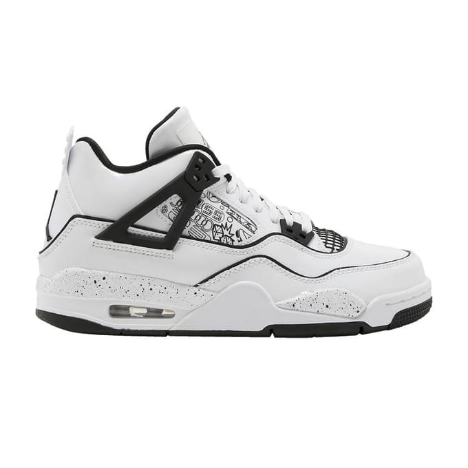 Jordan 4 Retro SE DIY (GS) 36 white