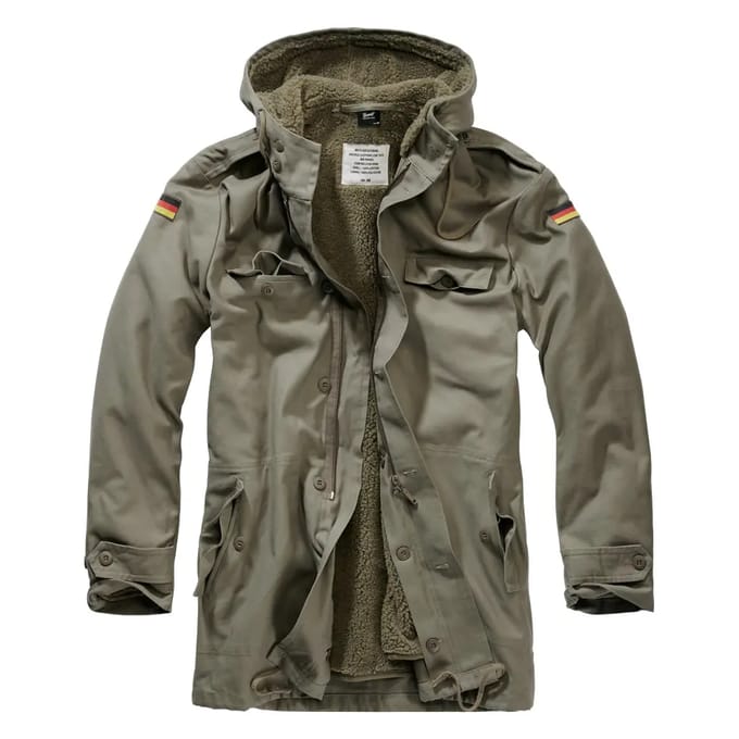 Brandit Parka jas -M- Flag Groen