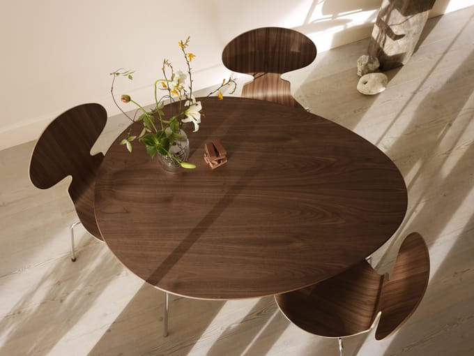Fritz Hansen Ikebana Vaas klein - Roestvrij staal