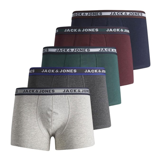 JACK & JONES- JACOLIVER TRUNKS 5 PACK NOOS JNR - Jongens - Trunks