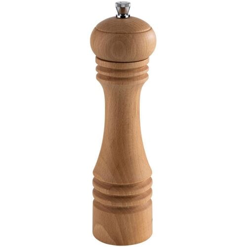 GGM Gastro (6 Stück) Pfeffermühle - ETERNAL - Holz - Höhe: 230mm - Beige