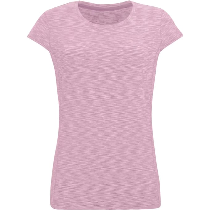 Regatta T-shirt Korte Mouwen Hiking Dames Textuurpatroon