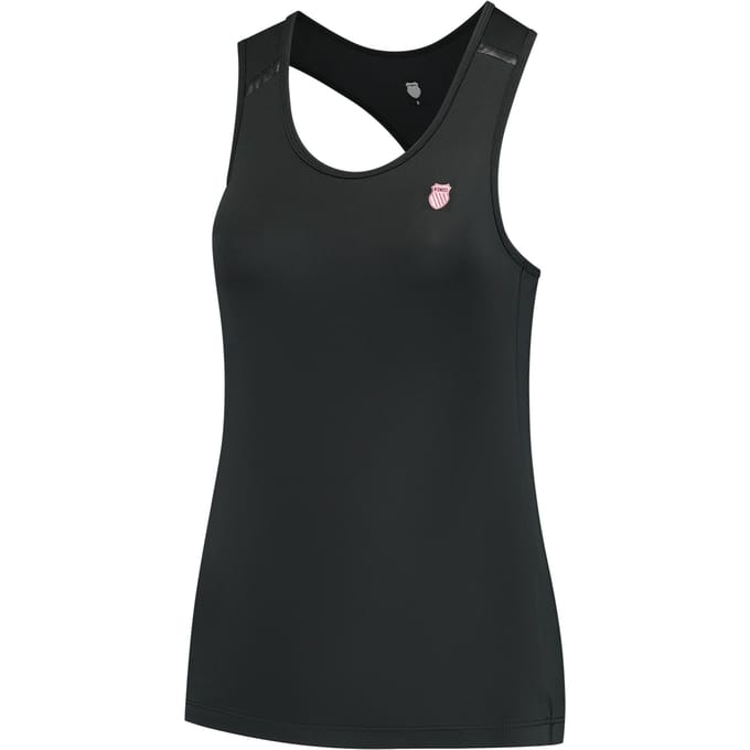K-Swiss Hypercourt 4 dames tanktop - zwart - maat L