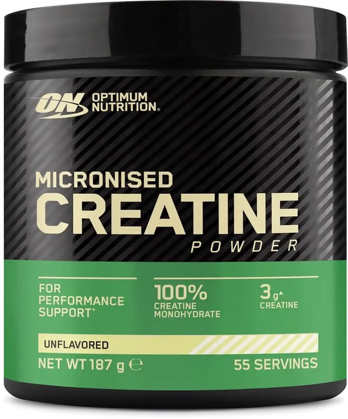 Optimum Nutrition Micronized Creatine Powder - Creatine Poeder - Creatine Monohydraat - 1 Pot - 187 gram (55 doseringen)