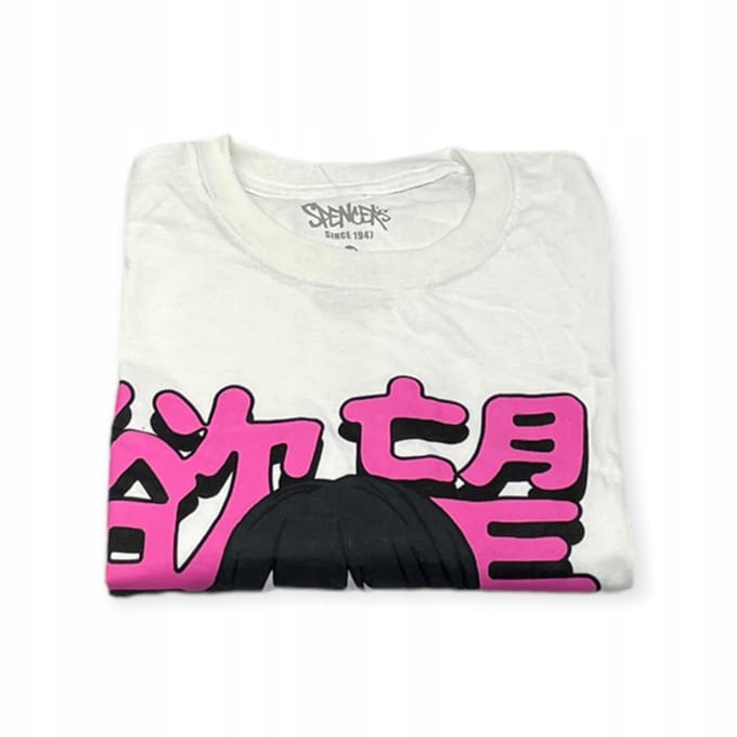 Koszulka T-shirt męska okrągły dekolt SPENCER'S SINCE 1947 M white