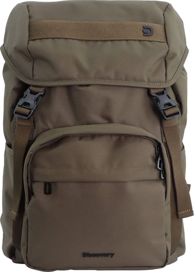 Discovery Rugzak met laptop vak - Downtown - Khaki - D00943.11 - Khaki