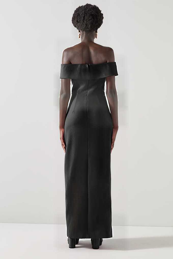 LK Bennett Rampling Maxi Dress Black Taglia: 34 | Maxi abiti Outlet | Donna | Nero