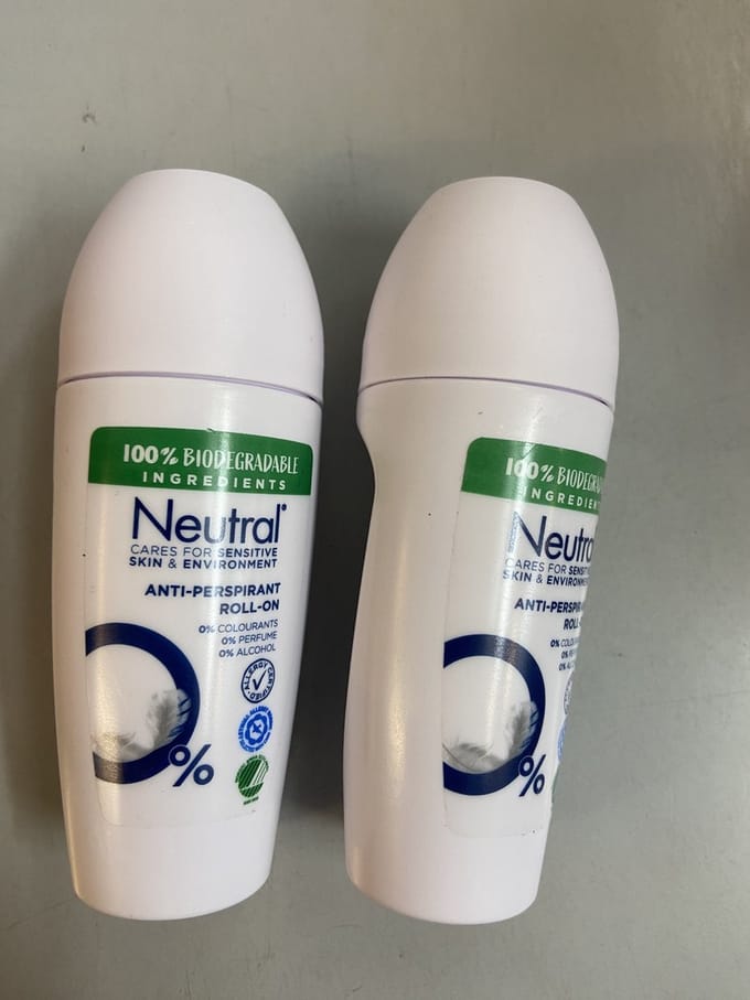 Neutral - Deodorant - Roller - Sensitive Skin - 50ml x 2