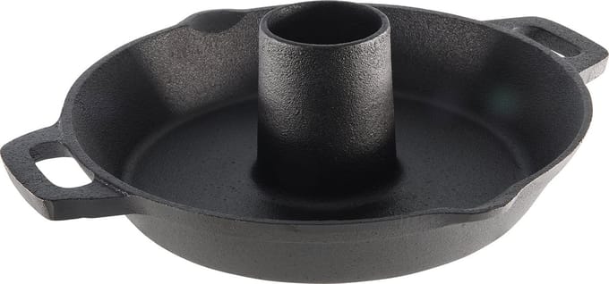 Cast Iron - Pan met Kiphouder - 30x30 cm - Gietijzer - Ge-emailleerd