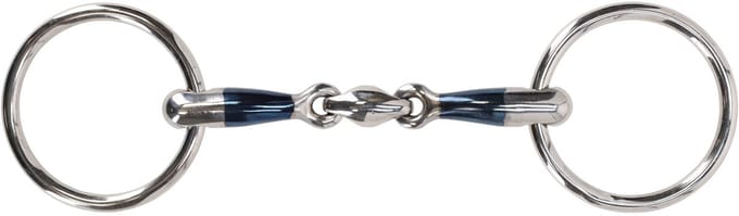 QHP - Watertrens Anatomisch -Dubbelgebroken - Sweet Iron - 13.5 cm