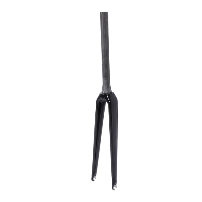 Fiets Voorvork 700C Koolstofvezel C-Rem Tapered Buis Snelspanner Velgrem Verlengde Fiets gray