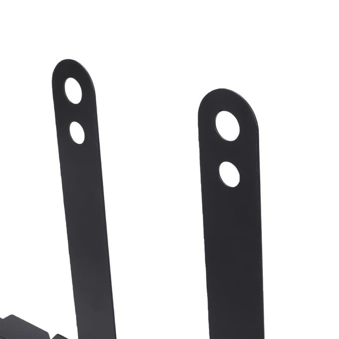 Kit d'outils d'alignement de roues robuste 2 pièces, Jauge de parallélisme universelle avec 2 rubans à mesurer et vis de montage pour voitures noir