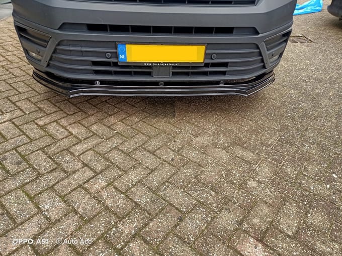 Crafter MAN 2018+voorspoiler onderlip frontspoiler