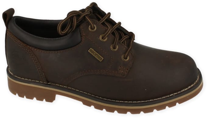 Dockers by Gerli heren lage leren schoenen bruin