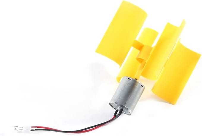 Krachtige Verticale Windturbines voor Duurzame Energie, Compacte Breeze Power Generator, DIY Experimenteerkit voor Thuisgebruik