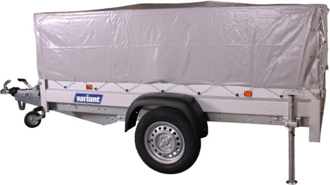 BTP - Afdekzeil Variant Aanhanger - HQ Zeil - 220x130x56cm - Net