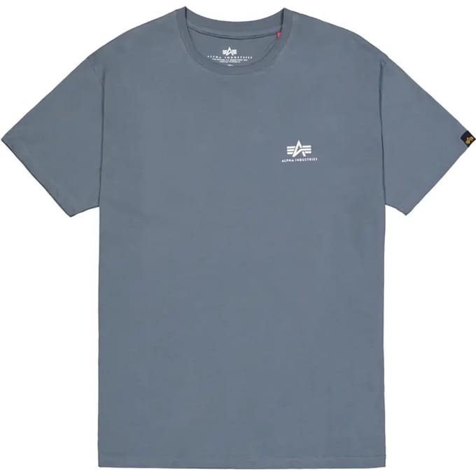 T-shirt met klein logo Alpha Industries Basic