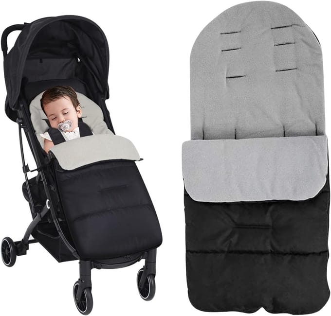 Universele winterslaapzak voor baby's - kinderwagenaccessoires voor optimale warmte en comfort