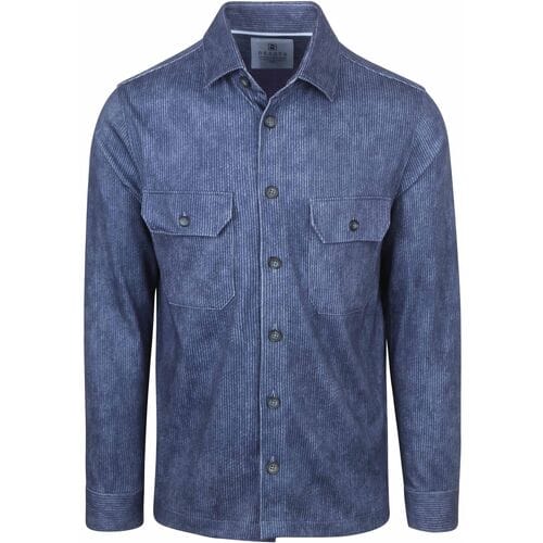 Desoto Overshirt Cord Optics Blauw - Maat XXL - Heren