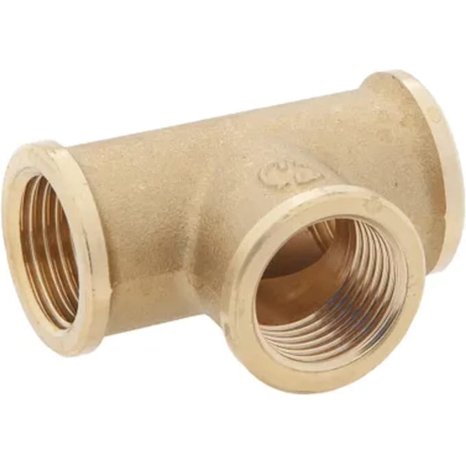 Sanivesk Draad T-stuk 1/2"f X 1/2"f X 1/2"f