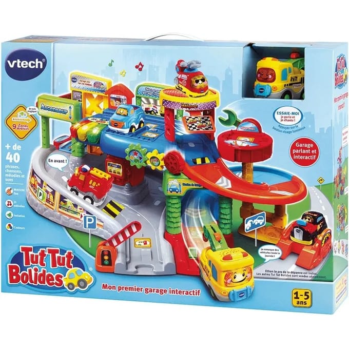 Constructiespeelgoed moner garage inter ttbolides Vtech Electronics Europe