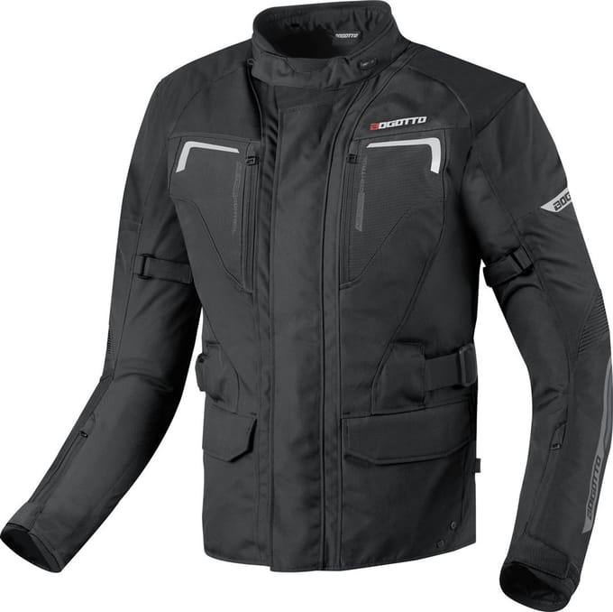 Bogotto Aveno 3in1 Waterdichte Textiele Motorjas Zwart - Jas