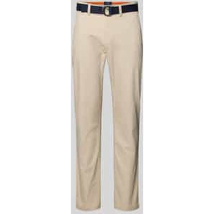 Stoffen broek met Franse steekzakken