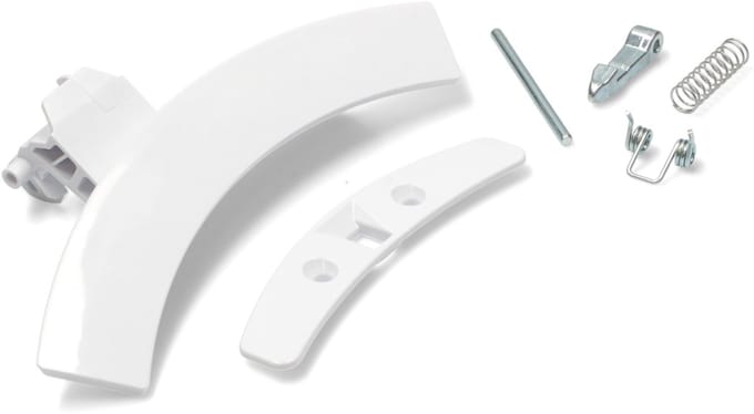Handgreep set wasmachine deur wit - geschikt voor Aeg Electrolux Zanussi - deurgreep wasmachine - greep - 4055137402
