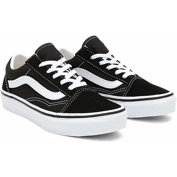Vans Old Skool Sneakers Kinderen - Black/True White