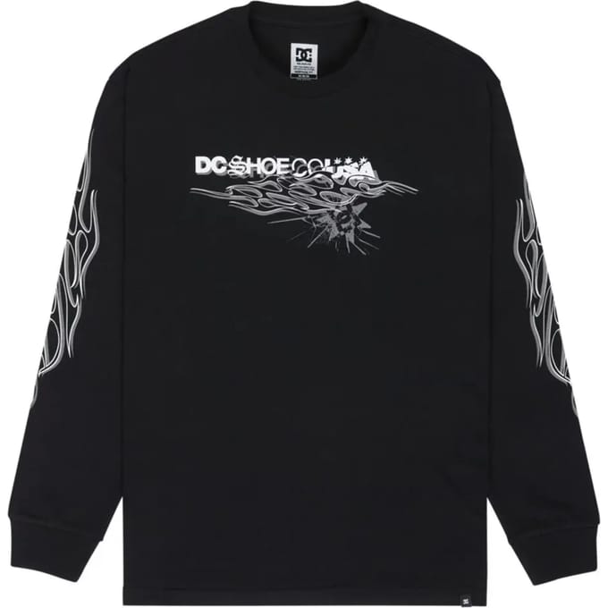 Sweatshirt DC Shoes Side Flame