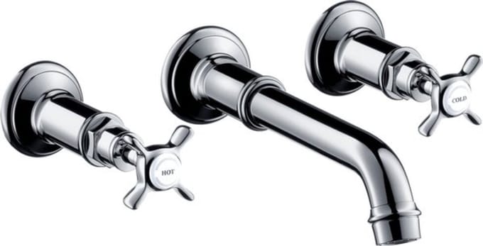 Hansgrohe Axor Montreux kleurset inb. 3-gats WT BN