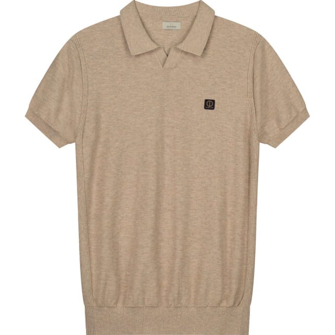 Dstrezzed Polo s/s melange slub