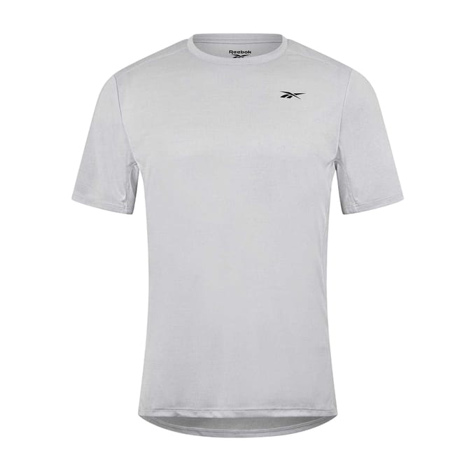 Reebok Heren Crew Neck Regular T-shirt (Grijs)