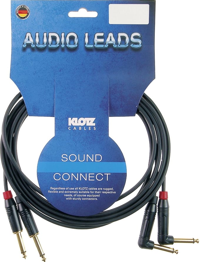 Klotz KMPR0600 KeyMaster twin-Instrumentkabel 6 m - Instrumentenkabel