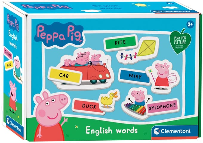 Clementoni - Peppa Pig - English Words - Educatieve Spel - Vanaf 3 jaar