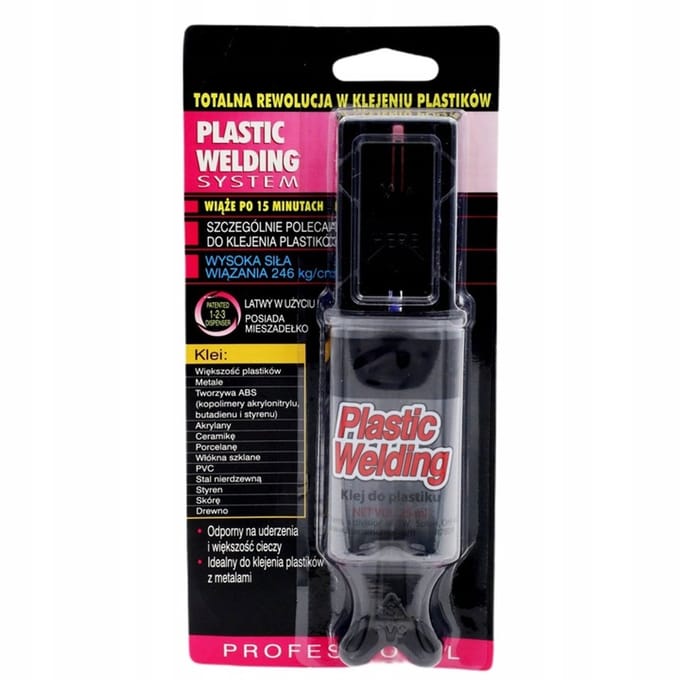K2 - Vesor Serie - Kunststoflijm - 25ml - Snelle Uitharding - Voor Meerdere Materialen