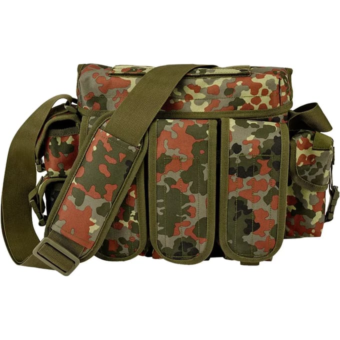 Brandit - Grab Bag Schoudertas - Groen/Multicolours